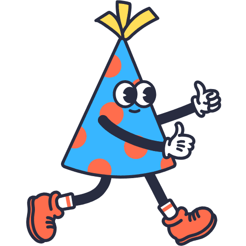 party hat cartoon