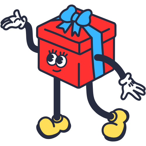 gift cartoon